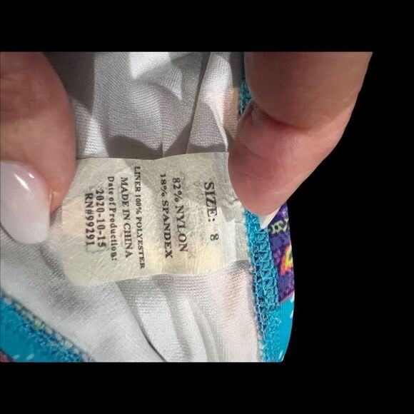 Cute Size 8 Kids Kona Bikini - Picture 6 of 6